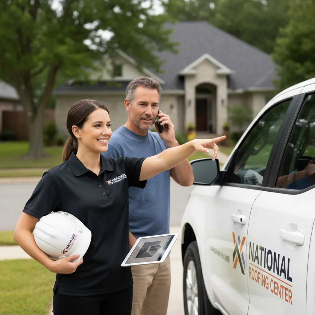 National Roofing Center customer support in Violet